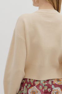 Golden Detail Cardigan