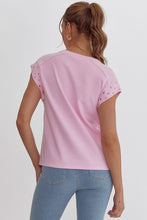 Load image into Gallery viewer, Pastel Pink Studded Tee
