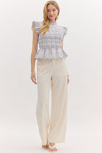 Load image into Gallery viewer, Penelope Vintage Peplum Top

