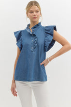 Load image into Gallery viewer, Denim Darlin&#39; Top
