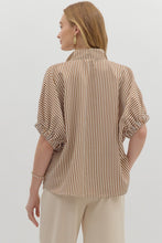Load image into Gallery viewer, Sporty Chic Top-Tan
