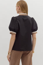 Load image into Gallery viewer, Banded Bubble Sleeve Top
