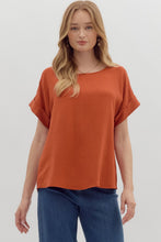 Load image into Gallery viewer, Rust Classic Blouse
