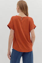 Load image into Gallery viewer, Rust Classic Blouse
