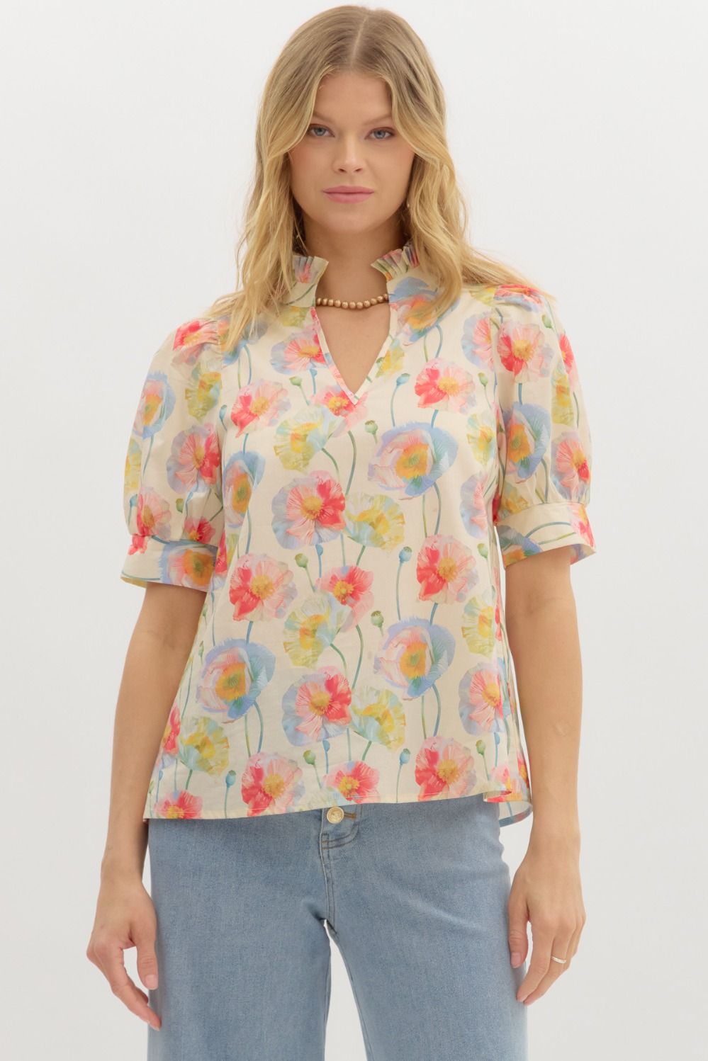Sunset Petals Top