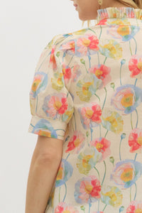 Sunset Petals Top