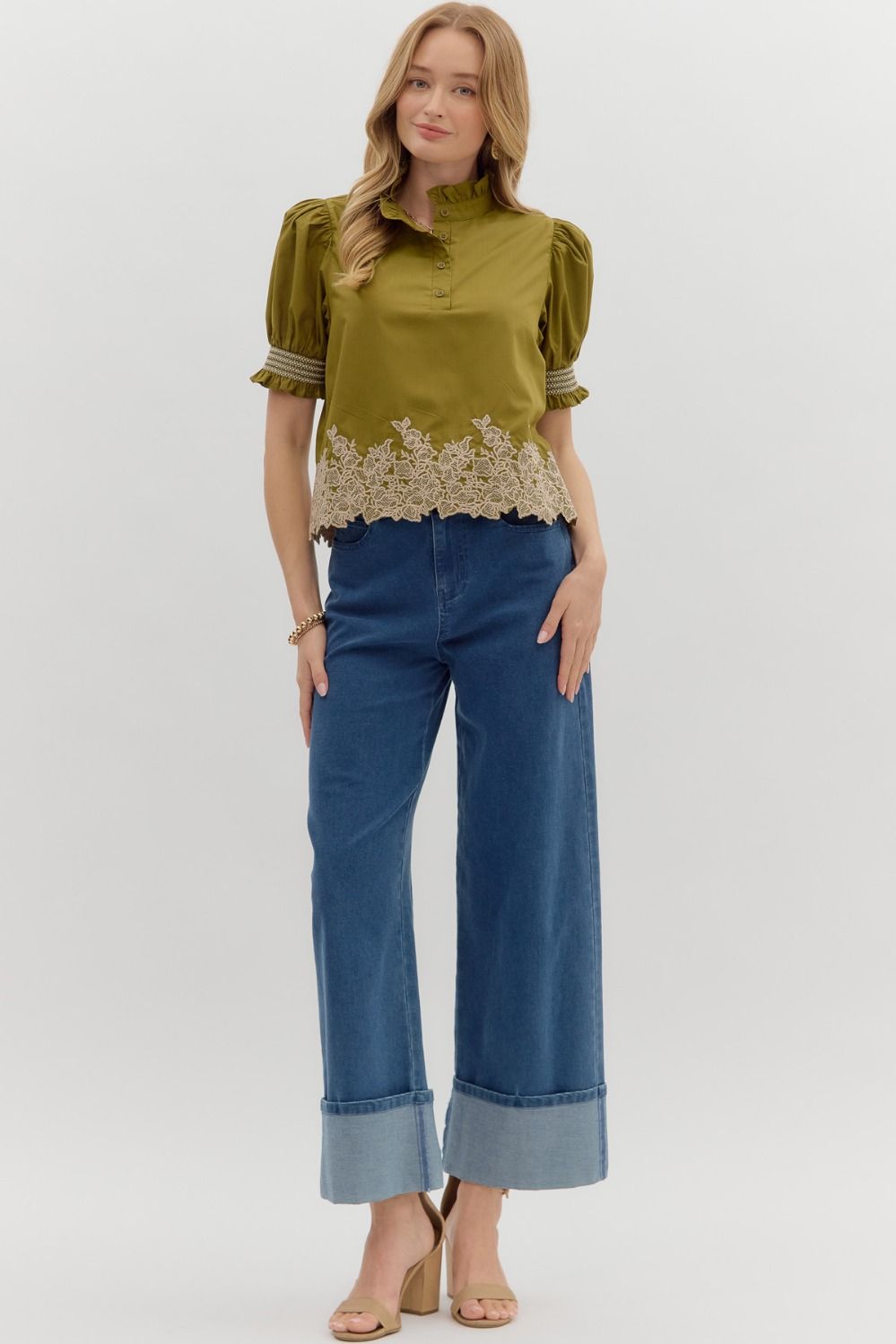 Olive Vines Top