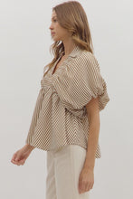 Load image into Gallery viewer, Caramel Collared Top
