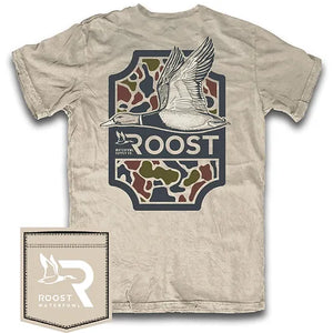 Boys Roost Camo Shield Tee