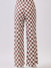 Load image into Gallery viewer, Check Mate Lounge Pant-Brown
