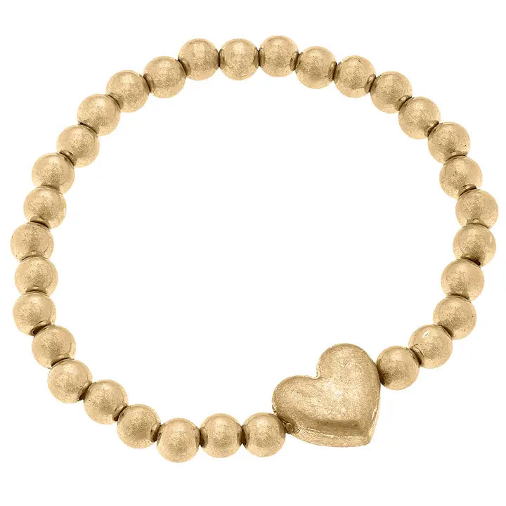 Lyla Puffy Heart Bracelet