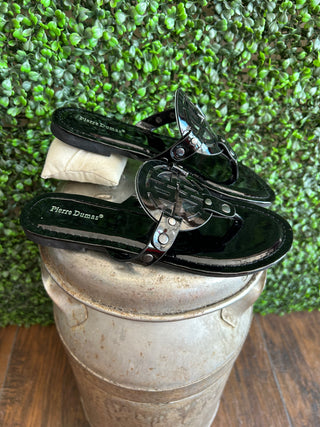 Storm Sandal-Blk Pat
