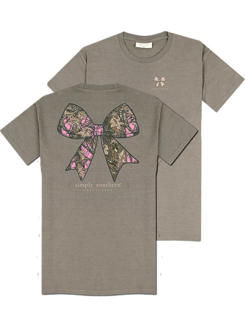 Simply Camo Bow Tee