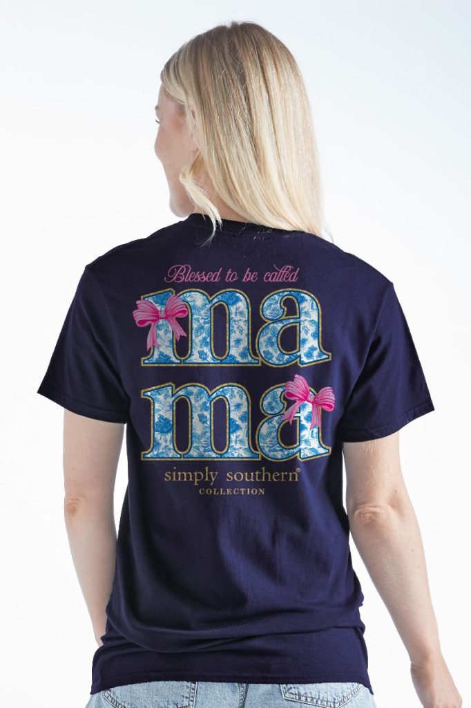 Simply Mama Bow Tee