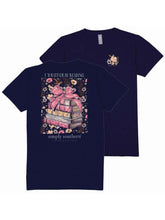 Load image into Gallery viewer, Navy Read Tee
