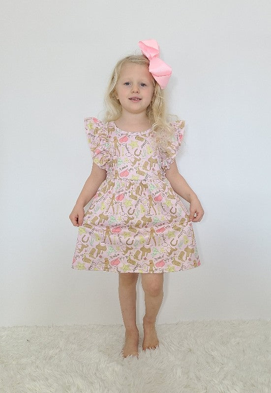 Giddy Up Girls Dress