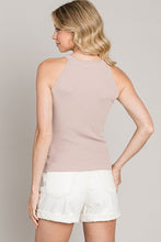 Load image into Gallery viewer, Taupe High Neck Tank
