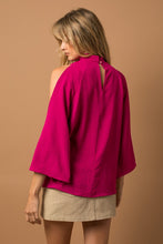 Load image into Gallery viewer, Made It Magenta Blouse
