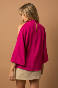 Made It Magenta Blouse