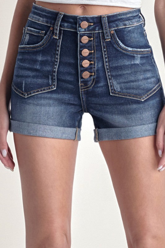 6056 Button Fly Short