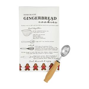 Gingerbread Recipe Towel Set