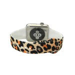 Load image into Gallery viewer, Tan Silicone Leopard Watchband
