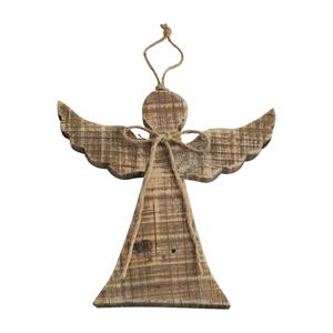 Sm Wood Angel Hanger