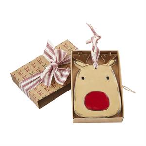 Boxed Deer Ornament