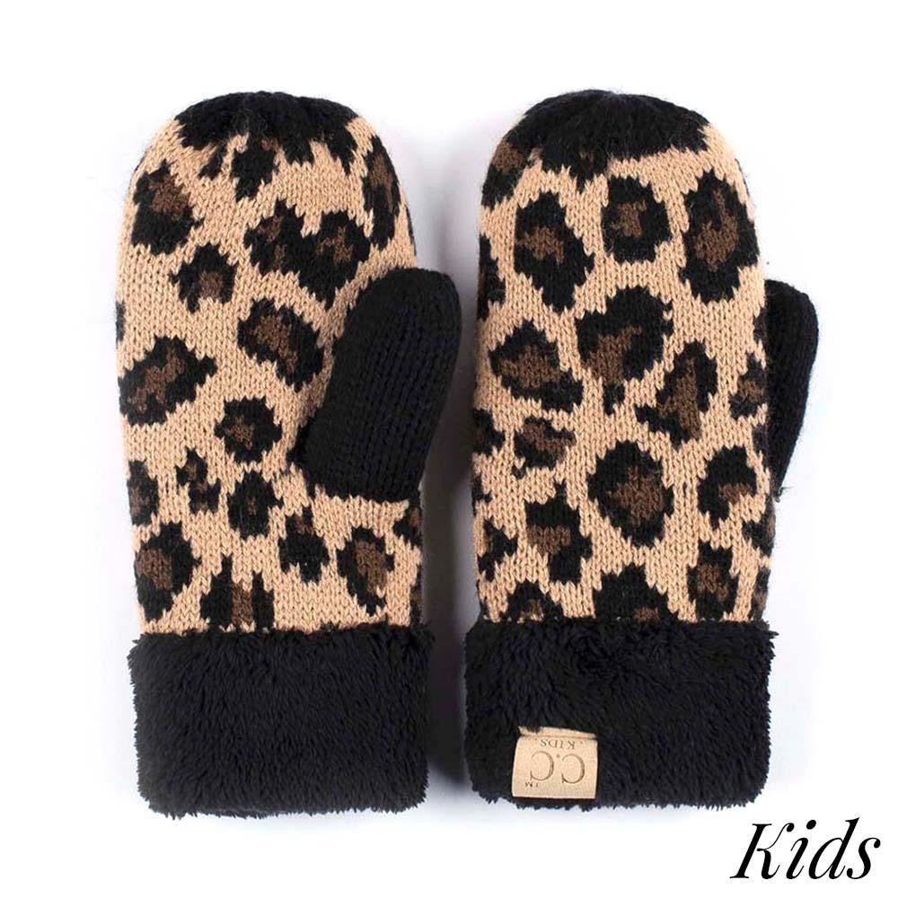 Kids CC Leopard Glove