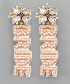 Load image into Gallery viewer, Bride Bead Earring
