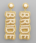 Pearl Bride Earring