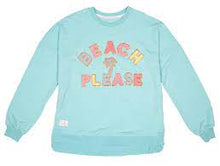 Load image into Gallery viewer, Beach Sparkle Letter Pullover
