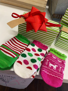 Baby Christmas Sock Set