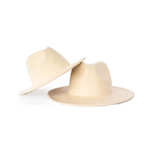 Load image into Gallery viewer, Toddler Flat Brim Hat-Ivory

