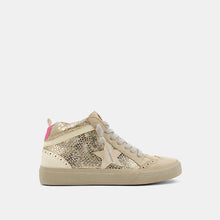 Load image into Gallery viewer, Paulina Sneaker-Gold Snake
