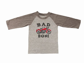 Kids Bad To Bone Raglan