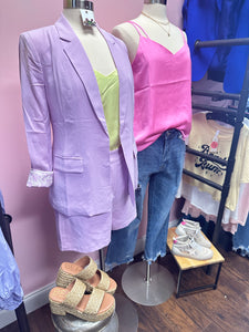 Lavender Dress Short