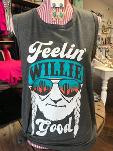 Charcoal "Willie Good" Tank