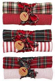 Holiday Waffle Towel Sets