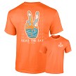 Load image into Gallery viewer, Seas The Day Peace Tee
